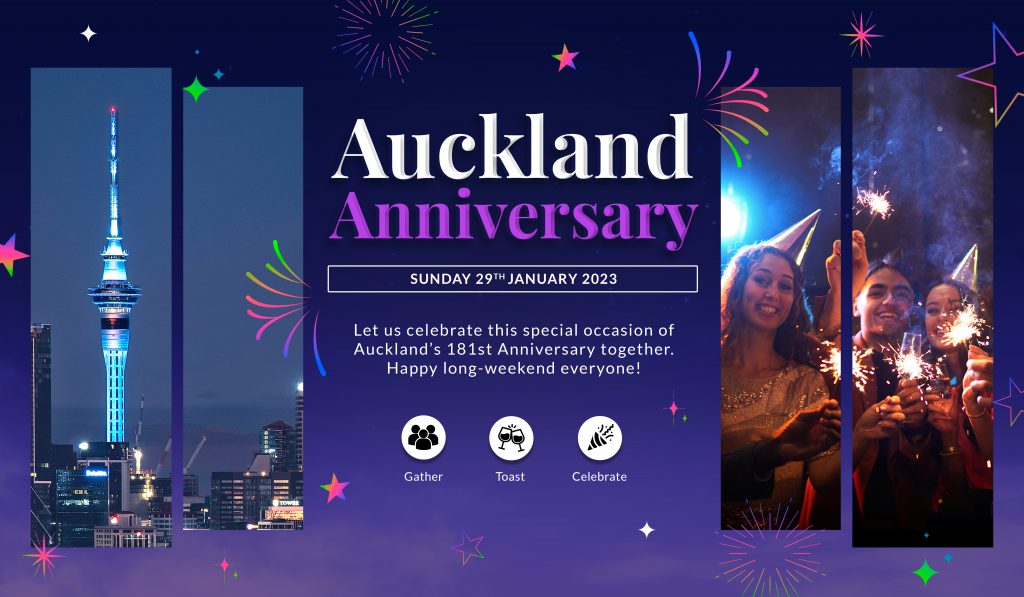 Auckland Anniversary 🥳 Unispot